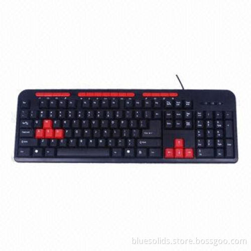 Multimedia Keyboard, 15 Keys with 1.4m Cable, Good Quality